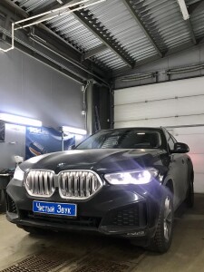 установка сигнализации BMW X6 1